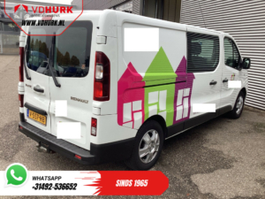 Renault Trafic Van 1.6 dCi 120 PS L2 DC Doppelkabine EXPORT APK 5-2026/ NL Auto/ LMV/ Airco/ Cruise/ Abschlepphaken/ PDC