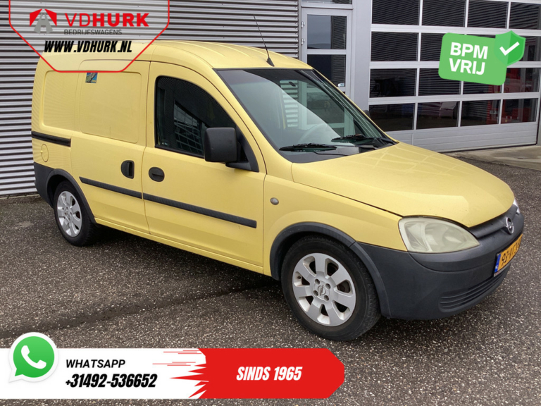 Opel Combo Van 1.3 CDTi 75 ch EXPORT APK 09-2026/ LMV/ Airco/ Crochet d'attelage/ Menuiserie