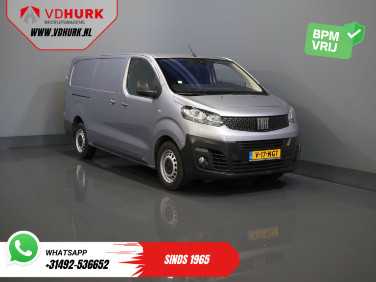 Opel Vivaro Van (Fiat Scudo) 2.0 MJ 145 hp L3 BPM FREE ! Adapt.Cruise/ Climat/ Keyless/ Carplay/ Caméra/ PDC