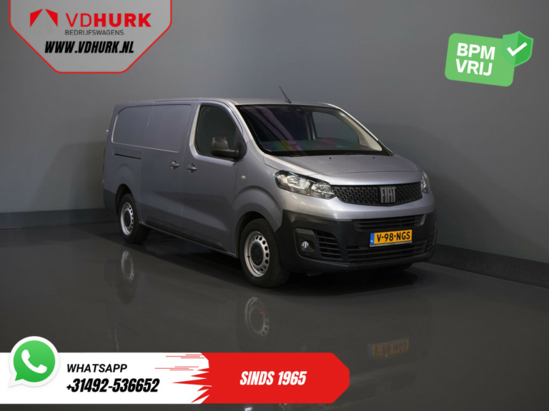 Citroën Jumpy Van (Fiat Scudo) 2.0 MJ 145 hp L3 BPM FREE ! Adapt.Cruise/ Climat/ Keyless/ Carplay/ Caméra/ PDC