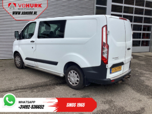 Ford Transit Custom Van 2.2 TDCI Trend Doble Cabina EXPORT Cruise/ Cámara/ PDC/ Barras laterales/ Aire acondicionado
