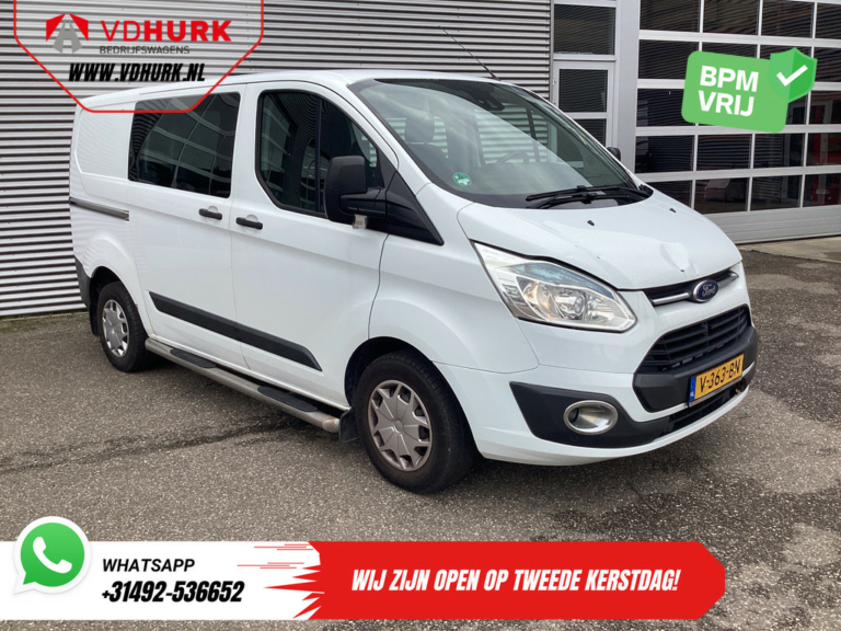 Ford Transit Custom Van 2.2 TDCI Trend Double Cab EXPORT Cruise/ Kamera/ PDC/ Listwy boczne/ Klimatyzacja