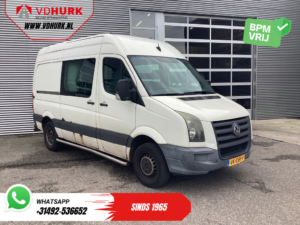 Volkswagen Crafter Van 50 2.5 TDI Aut. L2H2 DC Doppia Cabina EXPORT 5 cilindri/ 3,5t Capacità di traino/ Airco/ 6 Persone/ 270Gr.Porte/ Gancio di traino