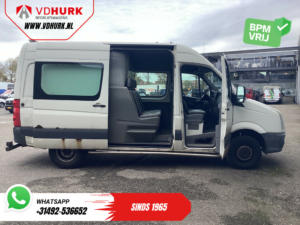 Volkswagen Crafter Bestelbus 50 2.5 TDI Aut. L2H2 DC Dubbel Cabine EXPORT 5 cil/ 3.5t Trekverm./ Airco/ 6 Pers./ 270Gr.Deuren/ Trekhaak