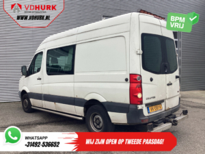 Volkswagen Crafter Van 50 2.5 TDI Aut. L2H2 DC Podwójna kabina EXPORT 5 cyl/ 3.5t Zdolność holownicza/ Airco/ 6 Pers./ 270Gr.Drzwi/ Hak holowniczy