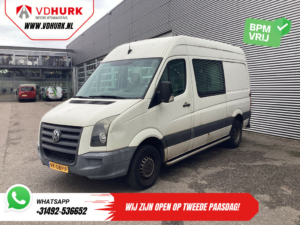 Volkswagen Crafter Van 50 2.5 TDI Aut. L2H2 DC Podwójna kabina EXPORT 5 cyl/ 3.5t Zdolność holownicza/ Airco/ 6 Pers./ 270Gr.Drzwi/ Hak holowniczy