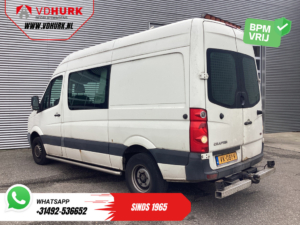 Volkswagen Crafter Van 50 2.5 TDI Aut. L2H2 DC Double Cab EXPORT 5 cyl/ 3.5t Capacitate de remorcare/ Aer condiționat/ 6 Pers./ 270Gr.Uși/ Cârlig de remorcare