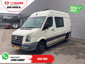 Volkswagen Crafter Van 50 2.5 TDI Aut. L2H2 DC Double Cab EXPORT 5 cyl/ 3.5t Capacitate de remorcare/ Aer condiționat/ 6 Pers./ 270Gr.Uși/ Cârlig de remorcare