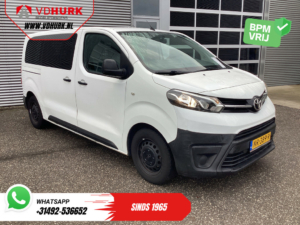 Toyota Proace Shuttle Passenger Transport 1.6 D-4D Incl. VAT/BPM € 12,975.00 EXPORT Kombi/ Combi/ 9 Pers./ 9P/ Shuttle/ Airco/ Cruise/ PDC/ Sidebars