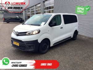 Toyota Proace Shuttle Passenger Transport 1.6 D-4D Incl. VAT/BPM € 12,975.00 EXPORT Kombi/ Combi/ 9 Pers./ 9P/ Shuttle/ Airco/ Cruise/ PDC/ Sidebars