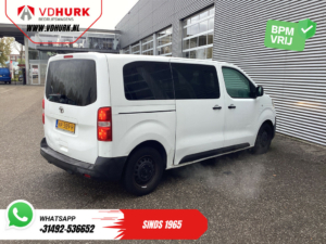 Toyota Proace Shuttle Passenger Transport 1.6 D-4D Incl. VAT/BPM € 12,975.00 EXPORT Kombi/ Combi/ 9 Pers./ 9P/ Shuttle/ Airco/ Cruise/ PDC/ Sidebars
