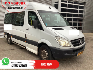 Mercedes-Benz Sprinter Пасажирський фургон 313 2.2 CDI Авт. L2H2 € 10 648 Вкл. ПДВ ЕКСПОРТ Комбінований/ 9 осіб/ Kombi/ 9P/ Airco/ Підйомник для інвалідних візків/ Електричні двері/