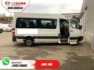 Mercedes-Benz Sprinter Пасажирський фургон 313 2.2 CDI Авт. L2H2 € 10 648 Вкл. ПДВ ЕКСПОРТ Комбінований/ 9 осіб/ Kombi/ 9P/ Airco/ Підйомник для інвалідних візків/ Електричні двері/
