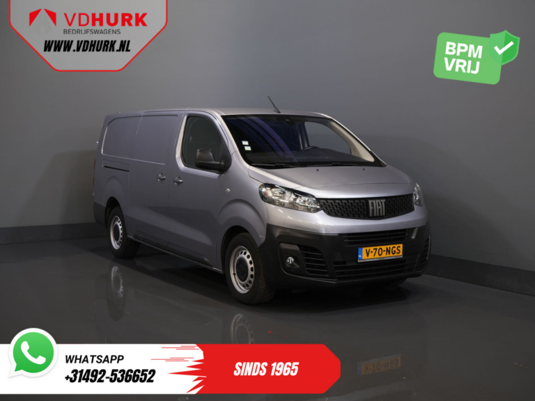 Fiat Scudo Фургон 2.0 MJ 145 к.с. L3 Без податку BPM! (ДЕМО) Фаркоп / Адаптивний круїз-контроль / Клімат-контроль / Безключовий доступ / CarPlay / Камера / Система паркування PDC