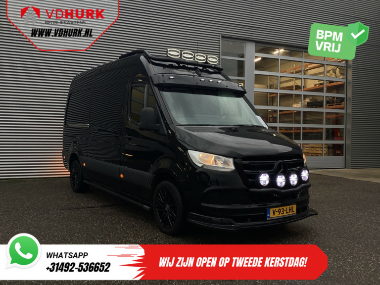 Mercedes-Benz Sprinter Bestelbus 317 CDI Aut. L2H2 3.5t Trekverm./ Gev.Stoel/ Standkachel/ Carplay/ Camera/ Navi/ Cruise/ DAB/ LMV/ Sidebars/ Trekhaak