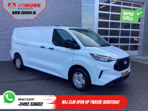 Ford Transit Custom Bestelbus 2.0 TDCI 150 pk L2 Trend BPM VRIJ! LED/ CarPlay/ Stoelverw./ Camera/ Climate/ Virtual Cockpit/ PDC/ Cruise/ DAB