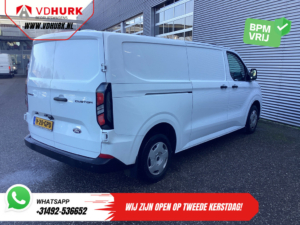 Ford Transit Custom Bestelbus 2.0 TDCI 150 pk L2 Trend BPM VRIJ! LED/ CarPlay/ Stoelverw./ Camera/ Climate/ Virtual Cockpit/ PDC/ Cruise/ DAB