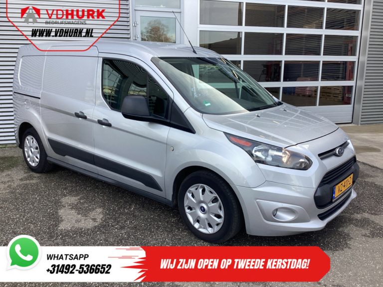 Ford Transit Connect Furgón 1.5 TDCI 100 CV L2 Trend EXPORT 3 Pers./ ITV 06-2026/ Cámara/ Carplay/ Cruise/ Airco/ Gancho de remolque