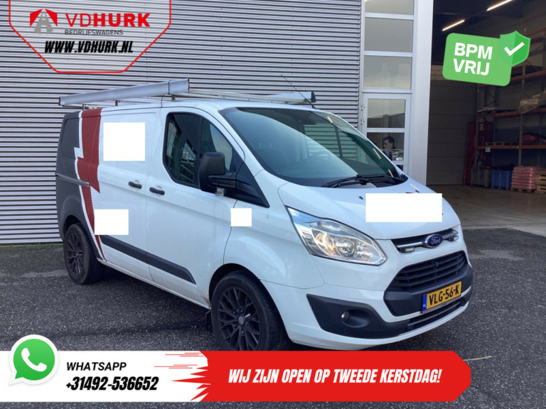 ✅ Ford Transit Custom Bestelbus 2.0 TDCI Trend EXPORT MARGE EURO6/ D.B. Riem VV/ Imperiaal/ LMV 18