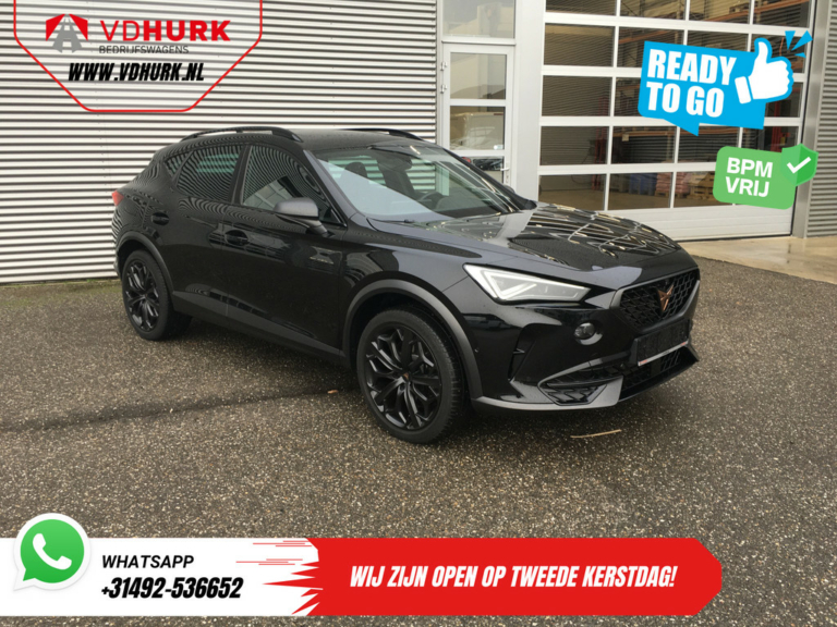 CUPRA Formentor SUV 1.4 e-Hybrid VZ 245 pk Tribe Edition Pano/ Matrix/ Adapt.Cruise/ Elek. Klep/ Memory/ 19'' LMV/ Carplay/ Standkachel/ Stuurverw./