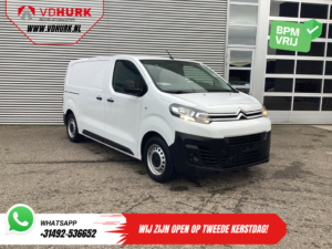 Citroën ë-Jumpy Delivery Van L2 75 kWh 330km WLTP Fast Charger/ 3 Seats/ Carplay/ Camera/ PDC/ Cruise Control/ Air Conditioning