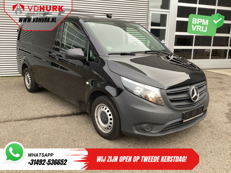 Mercedes-Benz Vito Bestelbus 114 CDI Aut. L2 BPM VRIJ! Adapt. Cruise/ Carplay/ Camera/ Trekhaak/ Betimmering