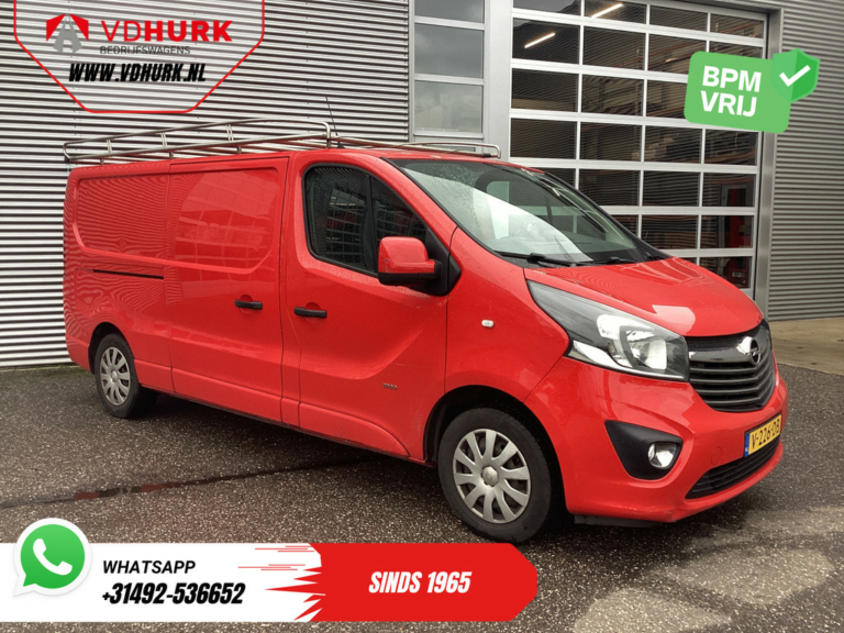 Opel Vivaro Furgon 1.6 CDTI 125 KM L2 EXPORT EURO 6/ NL Auto/ Bagażnik dachowy/ Klimatyzacja/ Nawigacja/ Tempomat/ PDC/ DAB/ Hak holowniczy