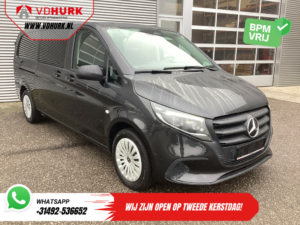 Mercedes-Benz Vito Furgoneta 116 CDI Aut. L3 DC Doble Cabina ¡SIN IMPUESTOS! 6 personas/ 2 puertas correderas/ LED/ Calefacción en los asientos/ 270 g. Puertas/ Carplay/ Cámara/ Cruise control/ Remolque