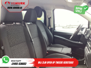 Mercedes-Benz Vito Furgoneta 116 CDI Aut. L3 DC Doble Cabina ¡SIN IMPUESTOS! 6 personas/ 2 puertas correderas/ LED/ Calefacción en los asientos/ 270 g. Puertas/ Carplay/ Cámara/ Cruise control/ Remolque