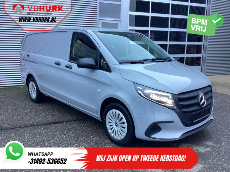 Mercedes-Benz Vito Van 116 CDI Aut. L2 BPM FREE! LED/ Heated Seats/ 270G Doors/ Camera/ Cruise Control/ PDC/ Tow Bar
