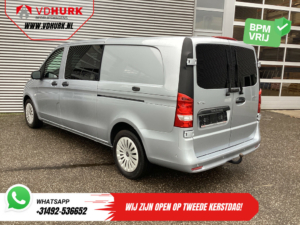 Mercedes-Benz Vito Van 116 CDI Aut. L3 DC Double Cabin BPM FREE! 6 Seats/ 2xSliding Door/ LED/ Heated Seats/ 270Gr. Doors/ Carplay/ Camera/ Cruise Control/ Tow Bar