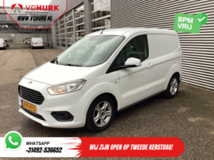 Ford Transit Courier Bestelbus 1.0 EcoBoost 100pk Limited BENZINE BPM VRIJ! Carplay/ Camera/ Climate/ Cruise/ PDC/ LMV/ DAB