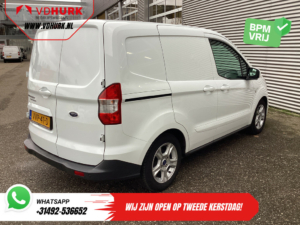 Ford Transit Courier Bestelbus 1.0 EcoBoost 100pk Limited BENZINE BPM VRIJ! Carplay/ Camera/ Climate/ Cruise/ PDC/ LMV/ DAB