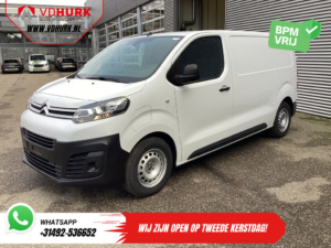 Citroën ë-Jumpy Fourgon L2 75 kWh 330 km WLTP Chargeur rapide/ 3 pers./ Carplay/ Caméra/ PDC/ Régulateur de vitesse/ Climatisation