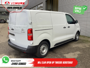 Citroën ë-Jumpy Fourgon L2 75 kWh 330 km WLTP Chargeur rapide/ 3 pers./ Carplay/ Caméra/ PDC/ Régulateur de vitesse/ Climatisation