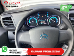 Citroën ë-Jumpy Fourgon L2 75 kWh 330 km WLTP Chargeur rapide/ 3 pers./ Carplay/ Caméra/ PDC/ Régulateur de vitesse/ Climatisation