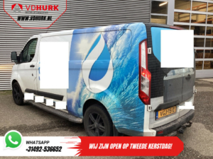 Ford Transit Custom Bestelbus 2.0 TDCI 130 pk Aut. L2 Trend EXPORT NL Auto/ Carplay/ Cruise/ Airco/ Sidesteps/ LMV/ Trekhaak