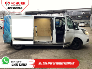 Ford Transit Custom Bestelbus 2.0 TDCI 130 pk Aut. L2 Trend EXPORT NL Auto/ Carplay/ Cruise/ Airco/ Sidesteps/ LMV/ Trekhaak