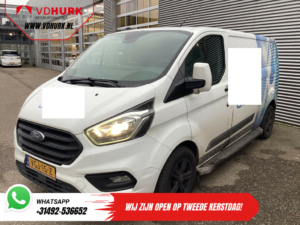 Ford Transit Custom Bestelbus 2.0 TDCI 130 pk Aut. L2 Trend EXPORT NL Auto/ Carplay/ Cruise/ Airco/ Sidesteps/ LMV/ Trekhaak
