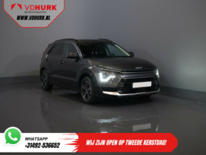 Kia Niro SUV 1.6 GDi 185 CV PHEV Dynamic LED/ Cruise control adattivo/ Sedili elettrici/ Carplay/ VC/ Gancio di traino rimovibile/ Navigatore/ Volante riscaldato/ Sedili riscaldati.