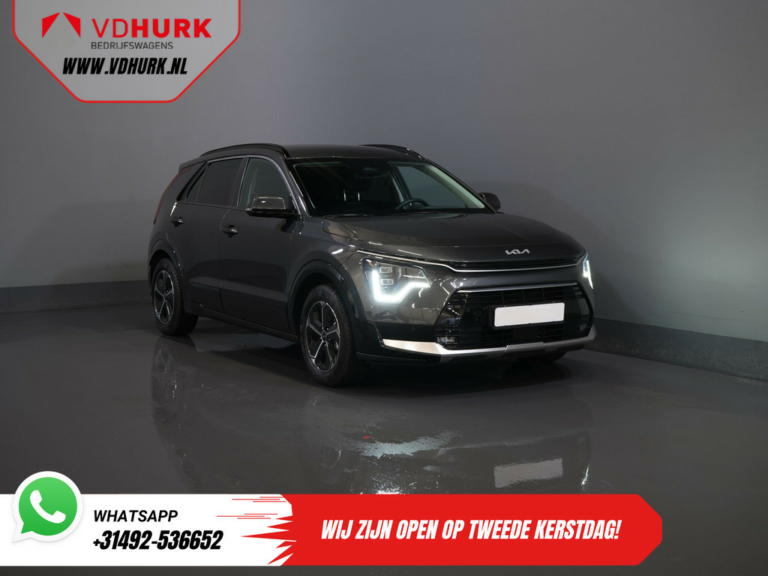 Kia Niro SUV 1.6 GDi 185 CV PHEV Dynamic LED/ Cruise control adattivo/ Sedili elettrici/ Carplay/ VC/ Gancio di traino rimovibile/ Navigatore/ Volante riscaldato/ Sedili riscaldati.
