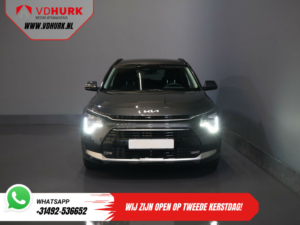 Kia Niro SUV 1.6 GDi 185 CV PHEV Dynamic LED/ Cruise control adattivo/ Sedili elettrici/ Carplay/ VC/ Gancio di traino rimovibile/ Navigatore/ Volante riscaldato/ Sedili riscaldati.