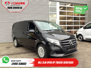 Mercedes-Benz Vito Bestelbus 116 CDI Aut. L2 BPM VRIJ! LED/ Carplay/ 270Gr.Deuren/ Stoelverw./ Navi/ Camera/ Cruise/ PDC/ Trekhaak