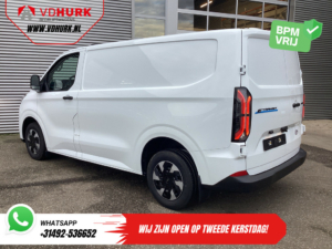Ford E-Transit Custom Delivery Van 320 Trend 65 kWh 330 km WLTP LED/ Fast Charger/ 2.3t Towing Capacity/ Heated Seats/ Carplay/ Climate Control/ Camera/ PDC/ Cruise Control