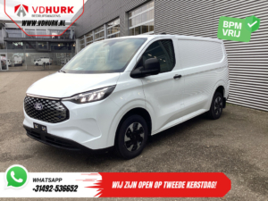 Ford E-Transit Custom Delivery Van 320 Trend 65 kWh 330 km WLTP LED/ Fast Charger/ 2.3t Towing Capacity/ Heated Seats/ Carplay/ Climate Control/ Camera/ PDC/ Cruise Control