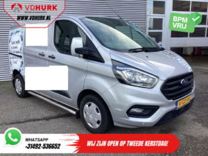 Ford Transit Custom Van 2.0 TDCI EXPORT NL Car/ 3 Seats/ Air Conditioning/ Cruise Control/ Sidebars/ PDC/ Tow Bar