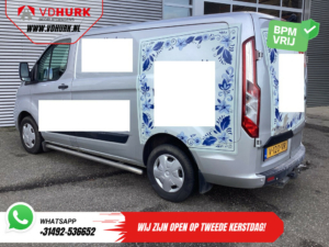Ford Transit Custom Van 2.0 TDCI EXPORT NL Car/ 3 Seats/ Air Conditioning/ Cruise Control/ Sidebars/ PDC/ Tow Bar