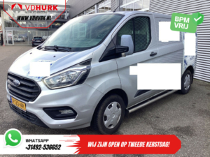 Ford Transit Custom Van 2.0 TDCI EXPORT NL Car/ 3 Seats/ Air Conditioning/ Cruise Control/ Sidebars/ PDC/ Tow Bar