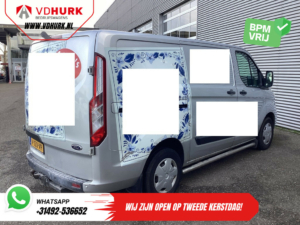 Ford Transit Custom Van 2.0 TDCI EXPORT NL Car/ 3 Seats/ Air Conditioning/ Cruise Control/ Sidebars/ PDC/ Tow Bar