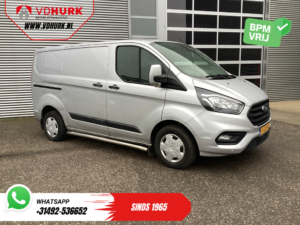 Ford Transit Custom Bestelbus 2.0 TDCI EXPORT NL Auto/ 3 Pers./ Airco/ Cruise/ Sidebars/ PDC/ Trekhaak